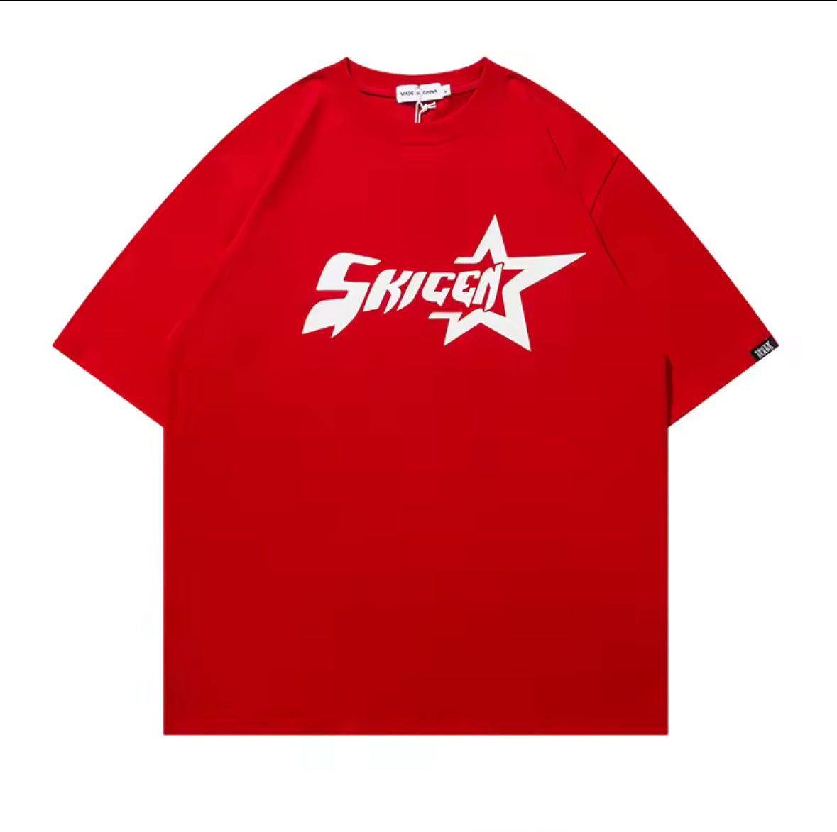 1988 Streetwear Baggy Tee Basic Print