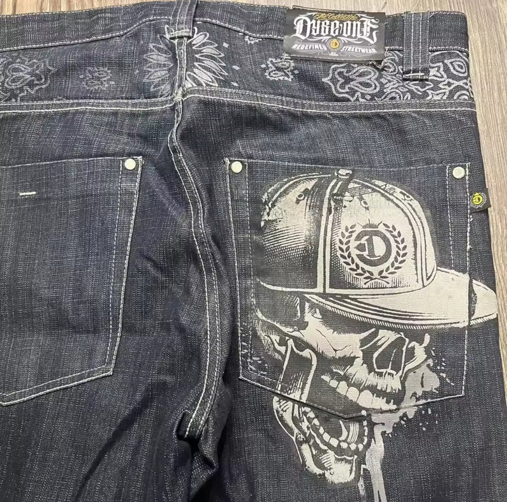 Baggy Skeleton Jeans