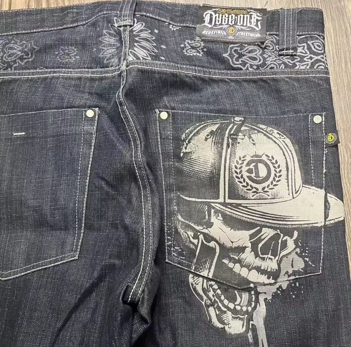 Baggy Skeleton Jeans