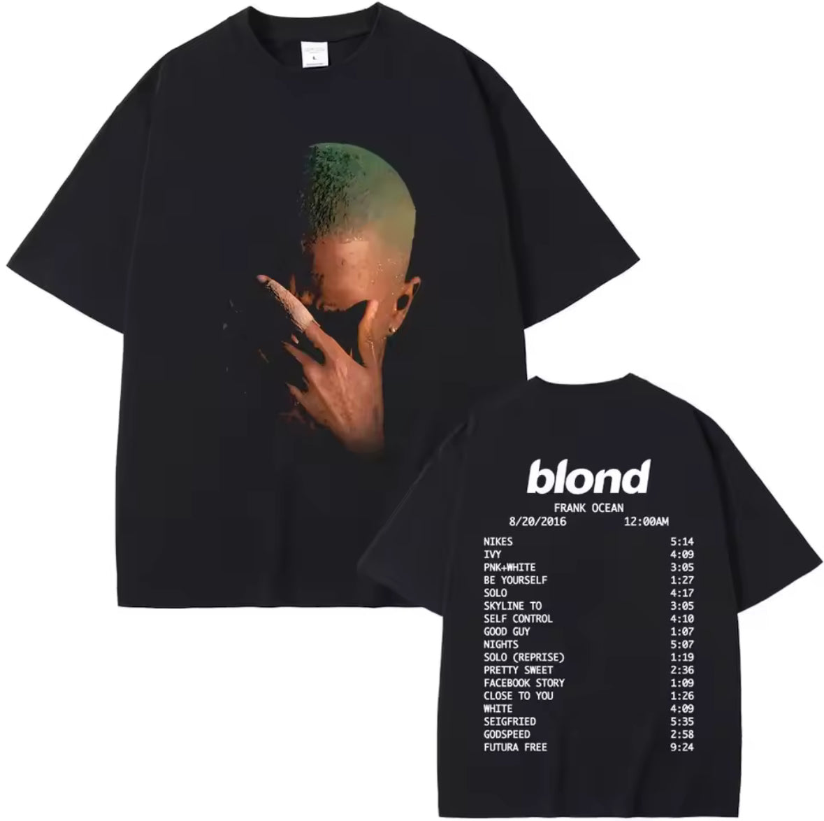 Blond Baggy Graphic Tee