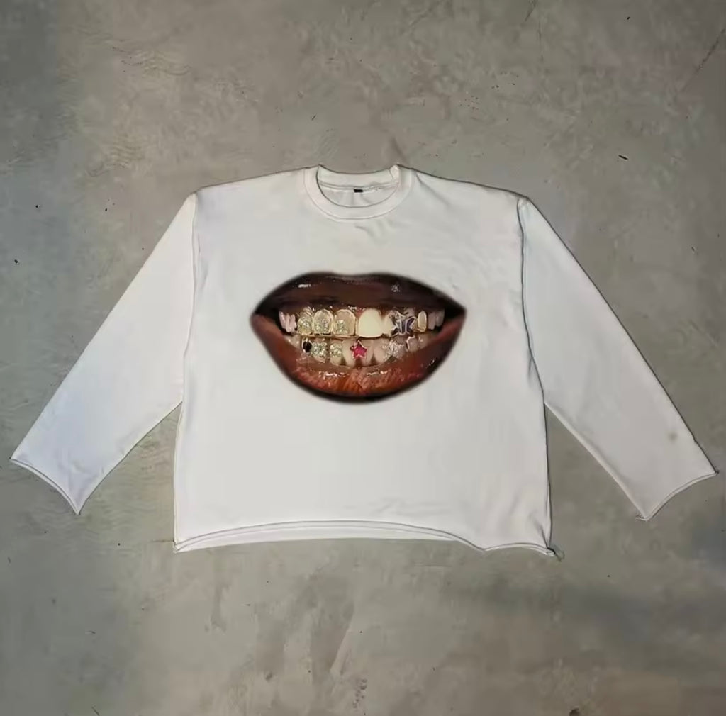 Grillz Long Sleeve Baggy Shirt