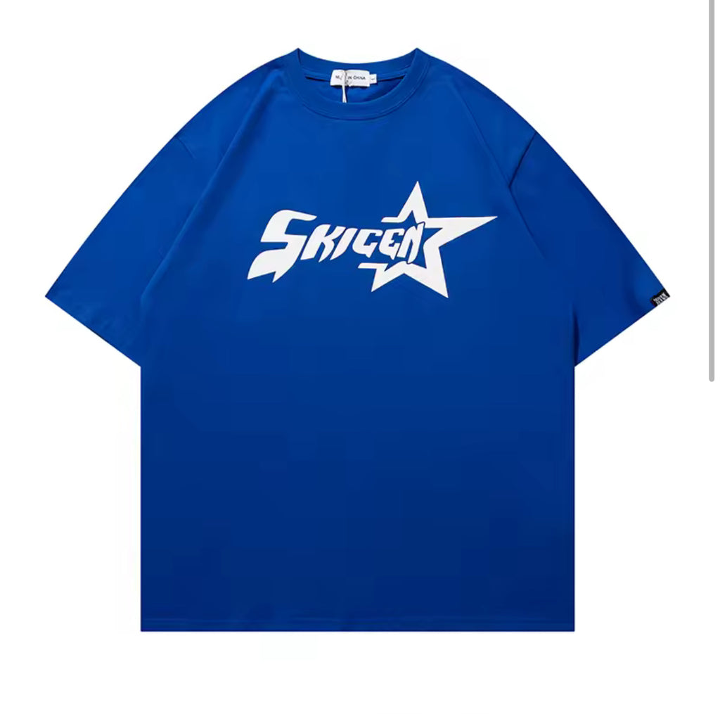 1988 Streetwear Baggy Tee Basic Print