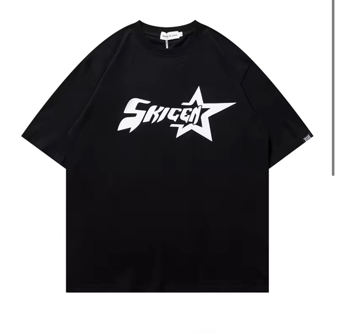 1988 Streetwear Baggy Tee Basic Print