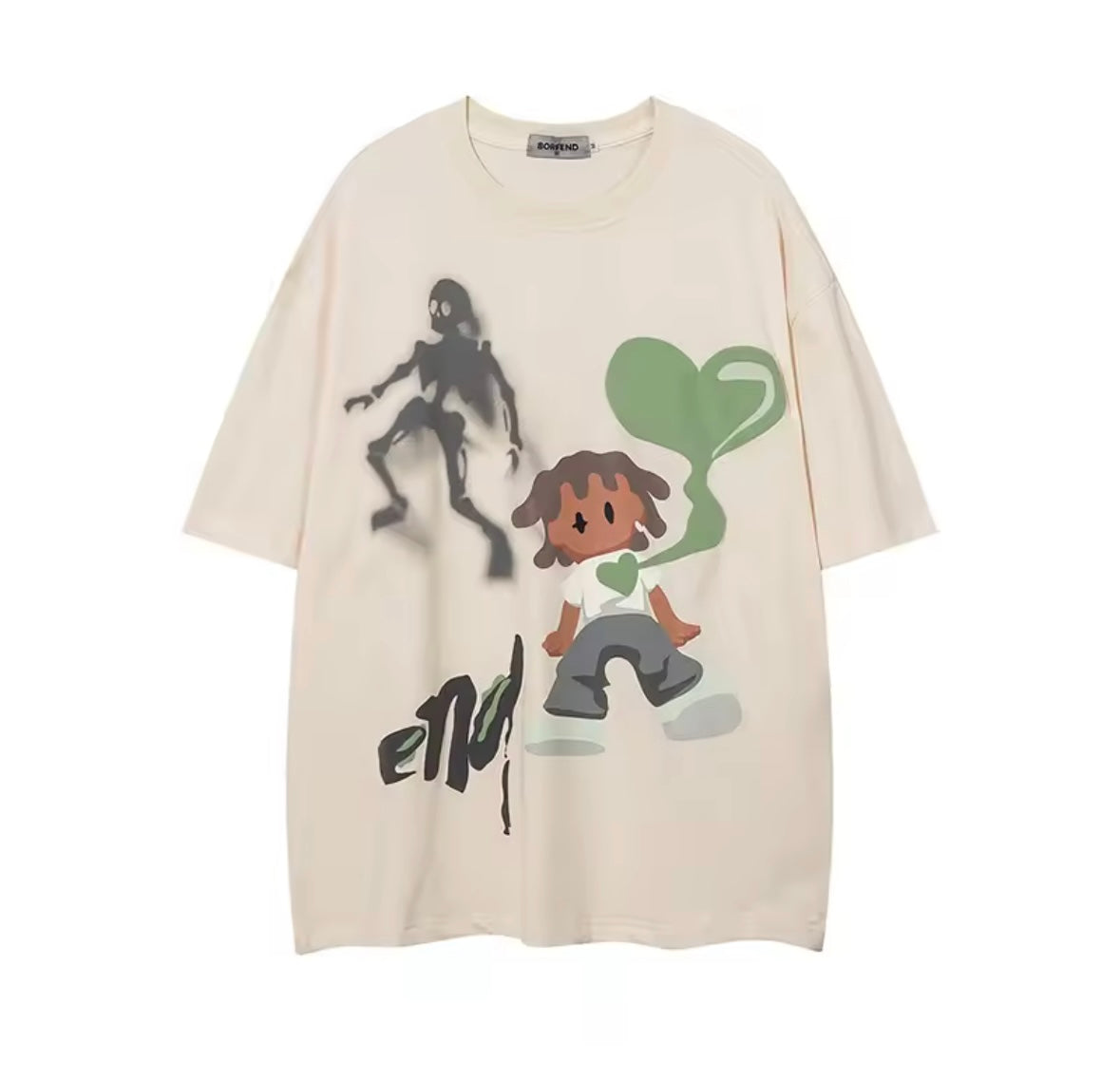 1988 Streetwear Unisex Baggy Tee