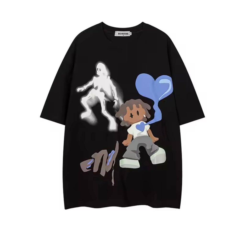 1988 Streetwear Unisex Baggy Tee