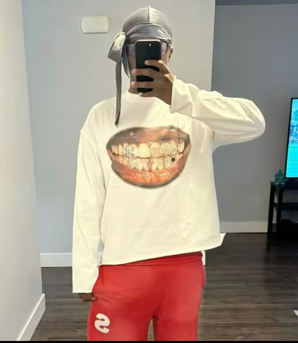 Grillz Long Sleeve Baggy Shirt